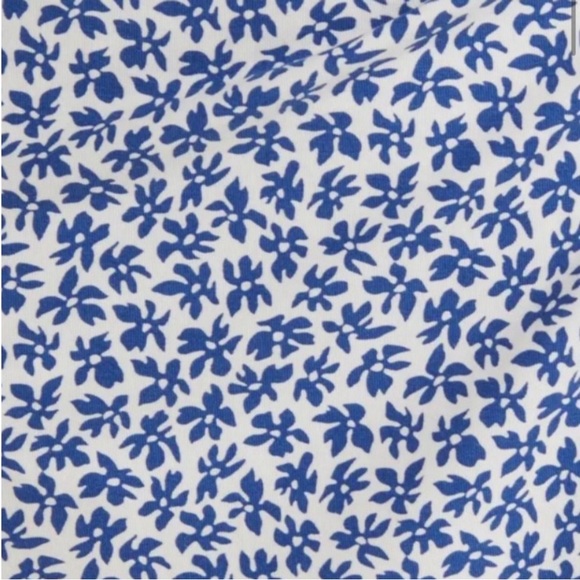 Reformation Two Piece Rika Set in Blue Bombay, Size Small - Picture 6 of 8